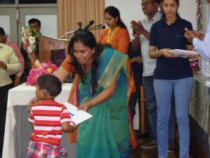 Technomedics donates hearing devices & stationery to hearing impaired children