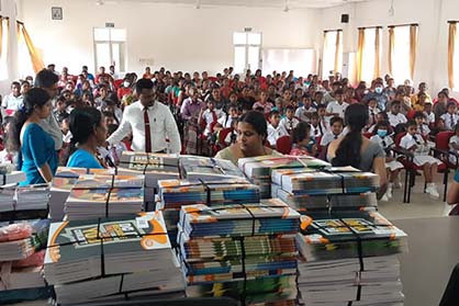 BRINGING SMILES - STATIONERY DONATION FOR 115 SCHOOL CHILDREN IN BADDEGAMA, WITH THE HOPE TO BRIGHTEN THEIR FUTURE