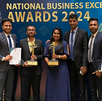 Honored with the Gold Award in the National Business Excellence Awards 2024