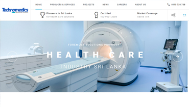Technomedics launches new online presence strategy with new website.